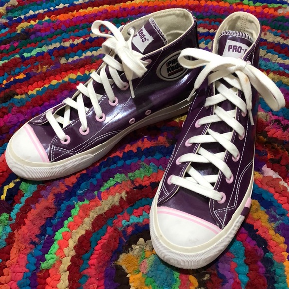 purple pro keds